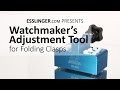 Watchmaker's Adjustment Tool for Folding Clasps