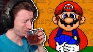 DRINKING WITH MARIO │ Mario Go Fish │ ProJared Plays!