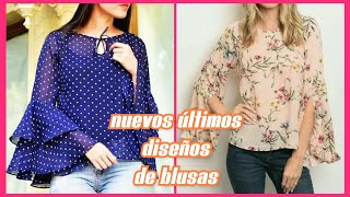 fascinante blusa de gasa lisa para ropa de verano 2k22 - Tops de ropa casual