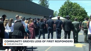 Community grieves loss of first responders