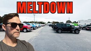 Jeep Ram Salesman Loses it: “I’M STARVING”