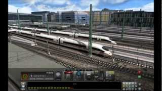 Train Simulator 2013 RW4 Gameplay Munich to Augsburg ICE3M  [Full HD]