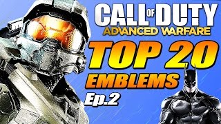 Advanced Warfare - Top 20 "EMBLEMS" Ep.2 (Top 20 - Top Twenty) Call of Duty AW | Chaos