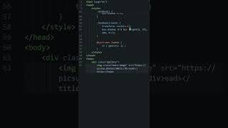 Game Themed Image Gallery with CSS & JS #tutorial #coding #programming #javascript #frontendcourse