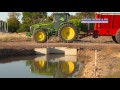 concrete water channel headwall