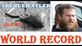 WORLD RECORD 28lb weight for distance 97’1/2 Spencer Tyler 2019