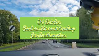 Road trip to Blackpool and Southampton October 2021