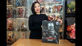 Unboxing IRONMAN mk 1 Egg attack - Beast kingdom