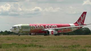 Airbus A330-300 JP Lease (AirAsiaX) EI-GTT acceptance flight Dresden Airport #planespotter #aviation