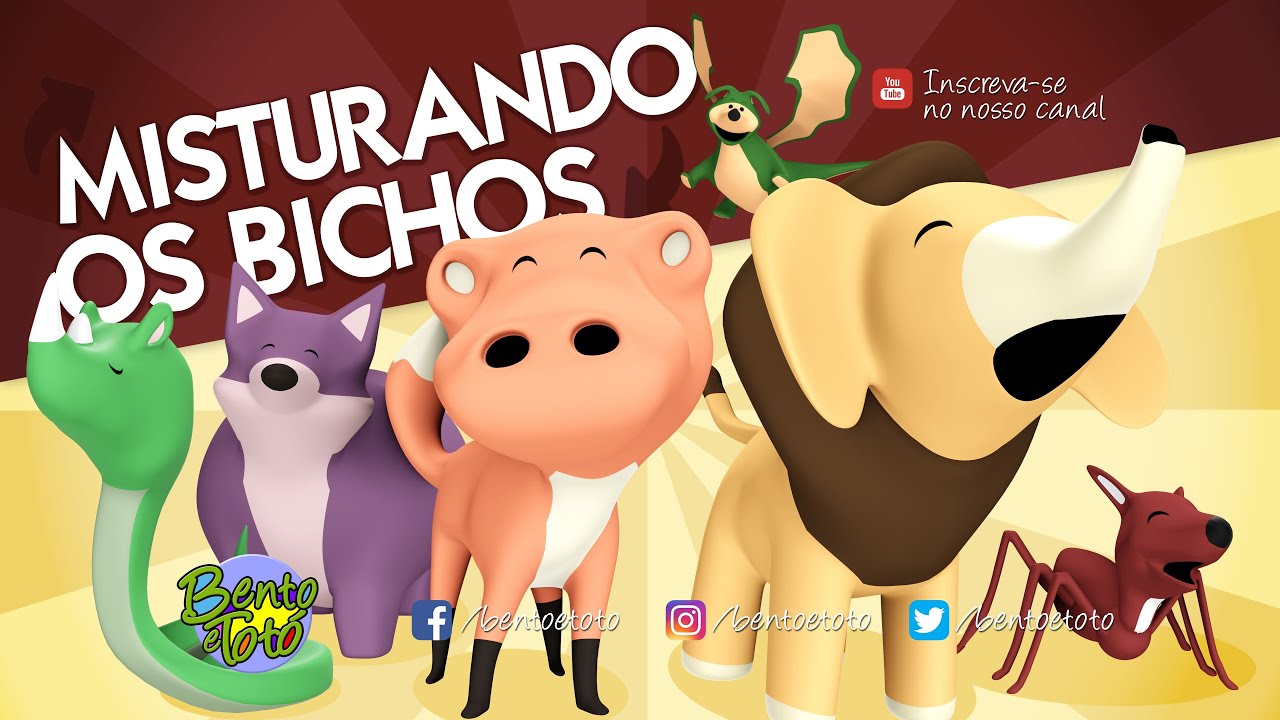 Bento E Totó Misturando Os Bichos Desenho Infantil Accords Chordify