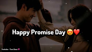 Promise Karo Jaanaaa ❤️😍 Happy Promise Day 2024 Status | Promise Day Whatsapp Status
