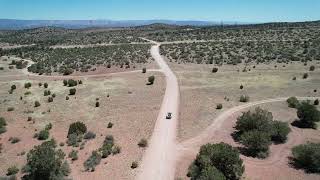 Perkinsville Rd. to Jerome, Arizona / 4K Scenic