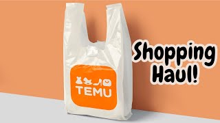 TEMU SHOPPING HAUL 🛍️ FOR MY DIY SHOP,  TEMU SHOPPING EXPERIENCE, IS TEMU WORTH IT?