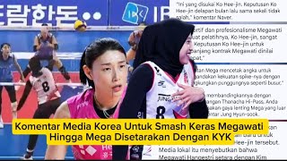 Komentar Media Korea Untuk Smash Keras Megawati Hingga Mega Disetarakan Dengan KYK