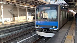 東武アーバンパークライン江戸川台駅発車シーン