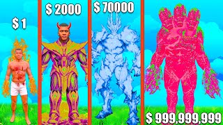 $1 ALL FATHER GOD TITAN YEARS SUIT into $1,000,000,000 ALL FATHER GOD TITAN YEARS SUIT in GTA 5 !