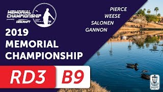 Round Three 2019 Memorial Championship - Back Nine | Pierce, Weese, Salonen, Gannon