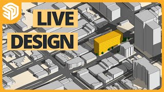 Site Analysis Context Modeling in SketchUp Live!