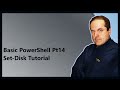 Basic PowerShell Pt14 Set-Disk Tutorial
