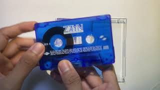 ZAYN - Room Under The Stairs (Exclusive US) Blue Cassette UNBOXING 4K