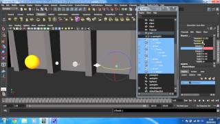 Learn Maya 2015: Animation - 4 -- Setting keyframes on the groups and planets using "key selected"