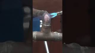 DIY Copper Pipe Leak! How To Fix Like A PRO! #shorts