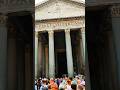 The Pantheon 🏛️ Masterpiece of Ancient Architecture #shorts #tour #italy #rome  #virtualtour #travel