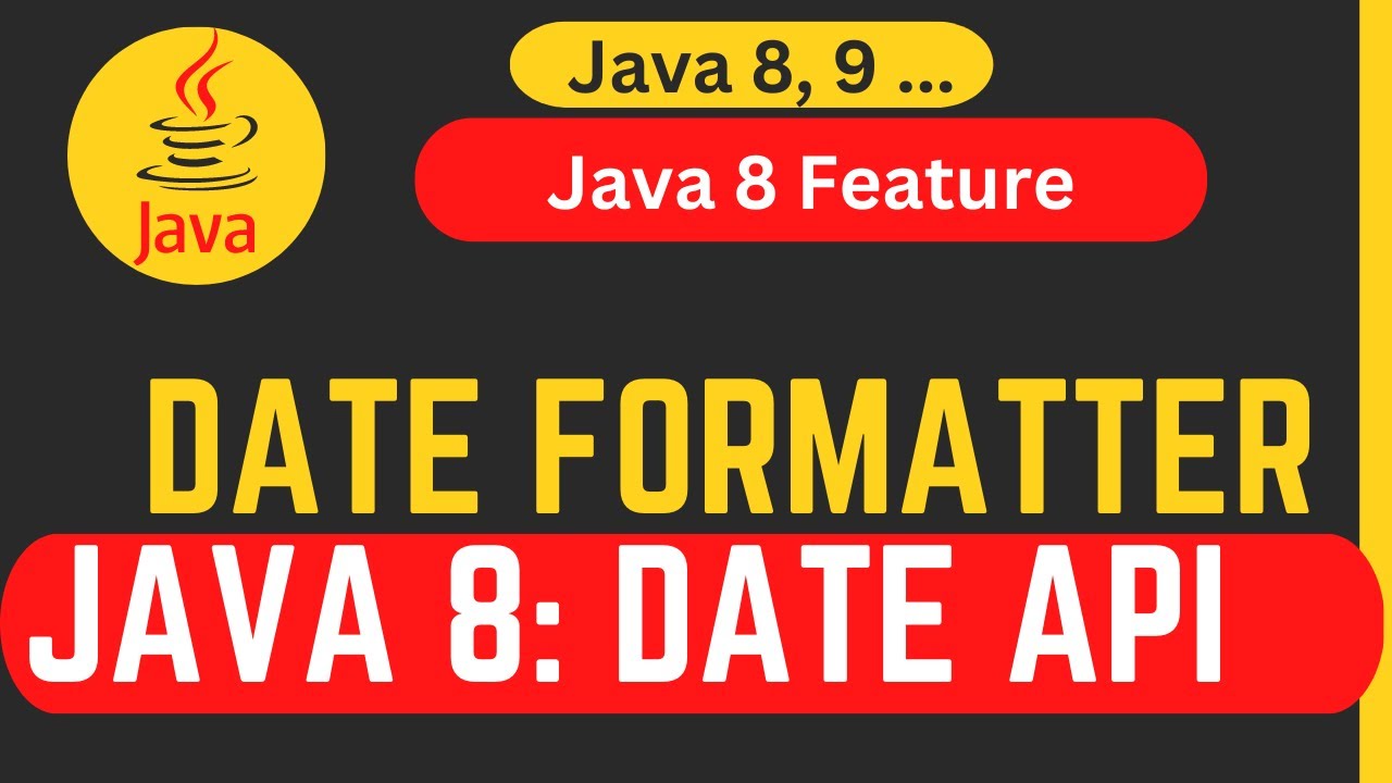 How To Format Date Using Java 8 || Java Date Formatter || Tipcs & Trics ...