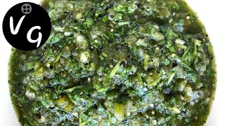 Grilled Tomatillo Salsa on the Weber Kettle - Salsa Verde - Fire roasted Tomatillo Salsa