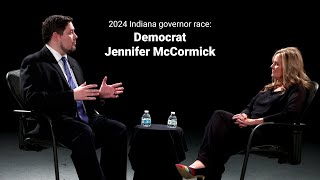 Democrat Jennifer McCormick discusses key issues in Indiana's governor race