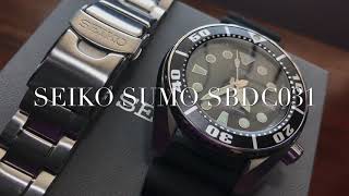 Seiko diver’s SBDC031 “sumo” unboxing