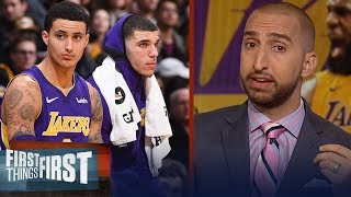 Nick Wright predicts new-look Lakers will struggle adjusting to LeBron | NBA | FIRST THINGS FIRST