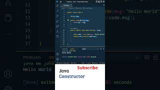 Java In Telugu: Constructor in Java, Java Tutorial For Beginners in Telugu, Telugu Java Tutorial