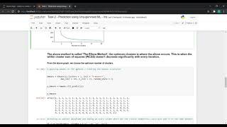 Task 2 Prediction using Unsupervised ML-Iris | Data Science and Business Analytics