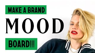 How to make a brand mood board [TIPS FOR BEGINNERS]