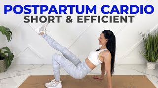 🔥12-Minute Postpartum Cardio Workout (NO TALKING, NO EQUIPMENT)
