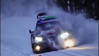 Best Of WRC Rally Sweden 2025 - CRASH , FLAT OUT \u0026 ACTION