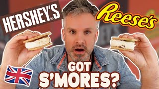 I tried S’MORES With REESES  ! (FIRST TIME)