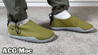 Nike ACG Moc Moss\u0026 Anthracite Review\u0026 On foot