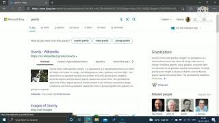 Funny Google gravity trick