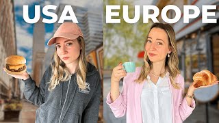 Food in America vs Food in Europe: The Shocking Difference