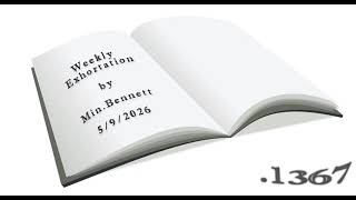 (NEW!!! CLICK HERE TO LISTEN TO AUDIO SNIPPET OF TEACHING) (5-9-2026)