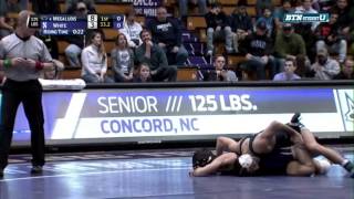 Penn State Nittany Lions at Northwestern Wildcats Wrestling: 125 Pounds - Megaludis vs. White