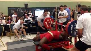 Kevin OAK RUM 7 Bench Press 452 / 474 / 491 lbs