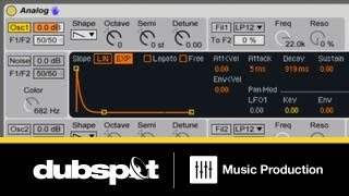 Ableton Live 9 Tutorial: How to Create Electronic Dance Music Synth Leads w/ Analog