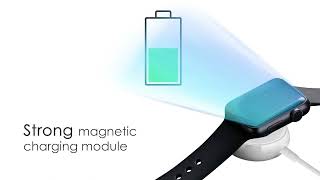 MFi Magnetic Charger for Apple Watch Certified-USB-C Port-1.2 m Cable - PrimeCables®