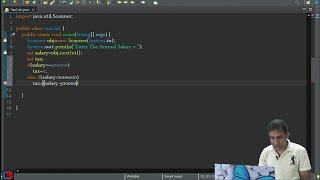 Tax Calculation Using Complex If Statement In Java Programming Language. (Part-15)