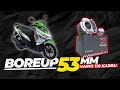 BOREUP Vario 110 Karbu ke 53mm | Berani Lawan Vario 150?