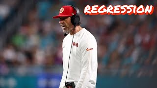 How 49ers HC Kyle Shanahan has Regressed