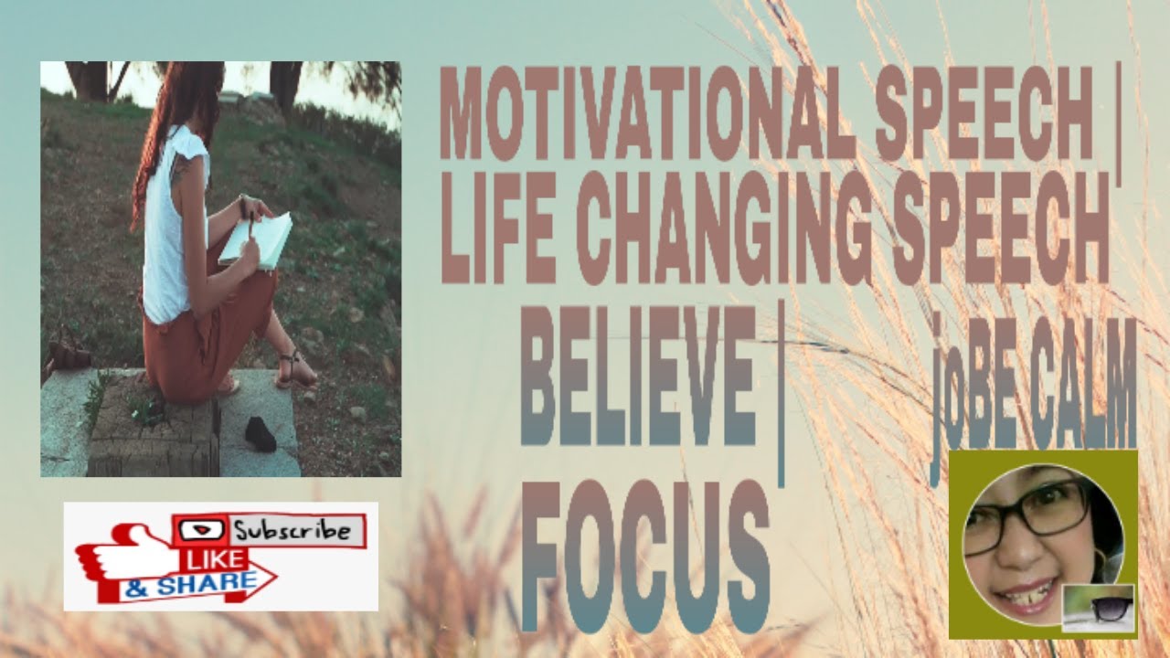 MOTIVATIONAL SPEECH / LIFE CHANGING SPEECH / BELIEVE / FOCUS - YouTube